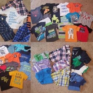 Huge Boys 4t Back to School T-shirt Bundle